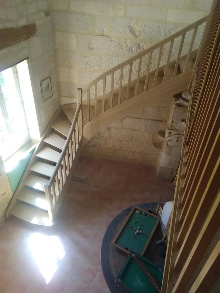 escalier bois